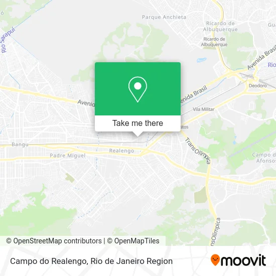 Campo do Realengo map