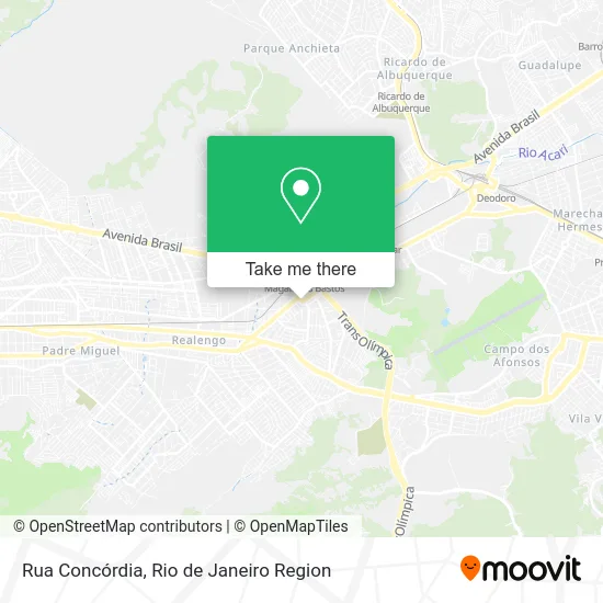 Rua Concórdia map