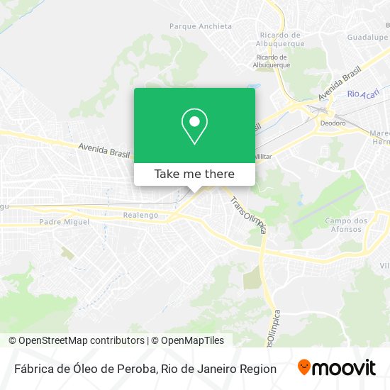 Fábrica de Óleo de Peroba map
