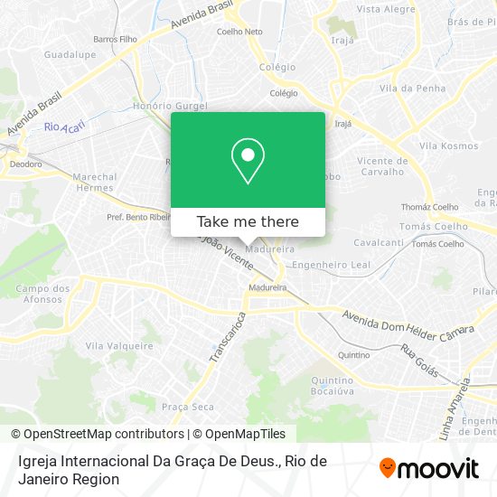 Igreja Internacional Da Graça De Deus. map