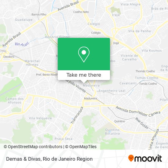 Demas & Divas map