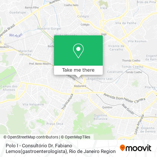 Polo I - Consultório Dr. Fabiano Lemos(gastroenterologista) map