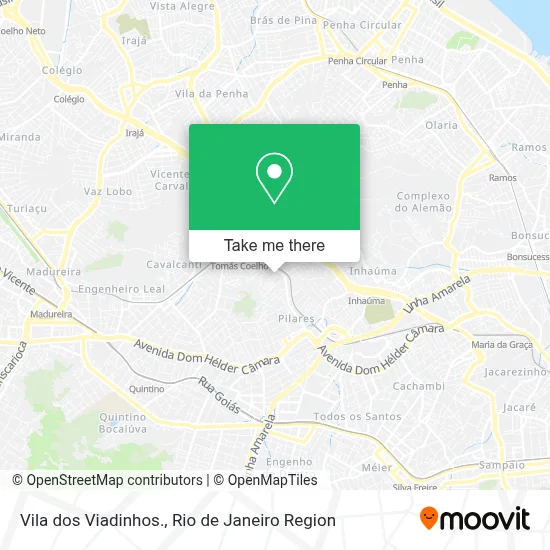Vila dos Viadinhos. map