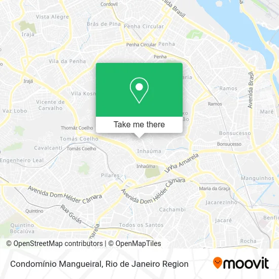 Condomínio Mangueiral map