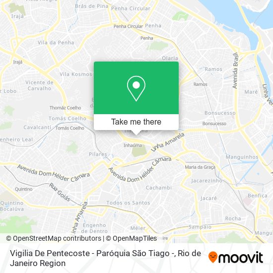 Vigilia De Pentecoste - Paróquia São Tiago - map