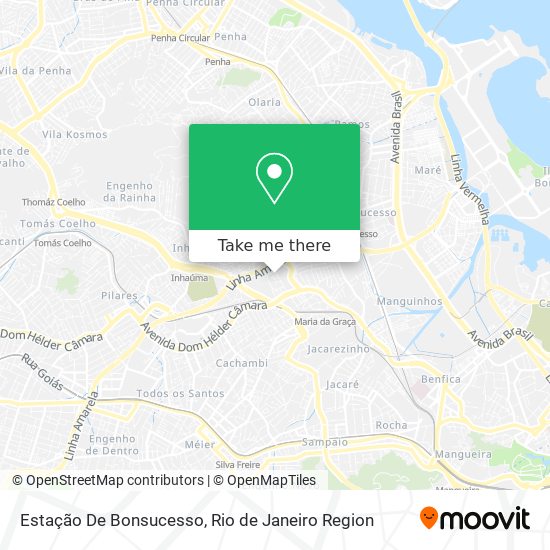 Estação De Bonsucesso map