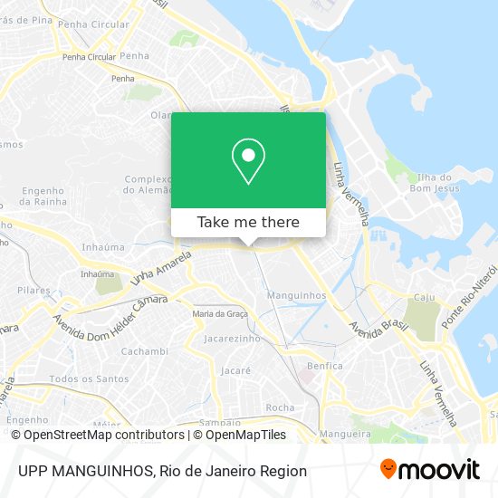 UPP MANGUINHOS map