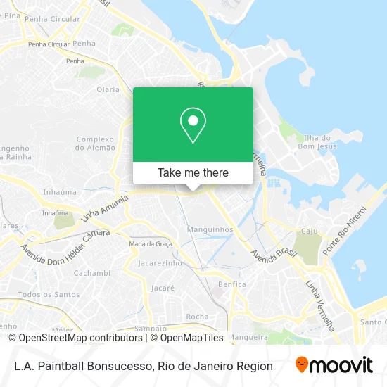 L.A. Paintball Bonsucesso map