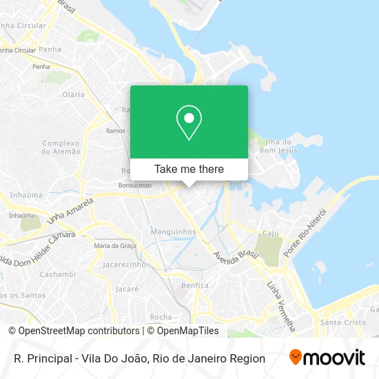 R. Principal - Vila Do João map