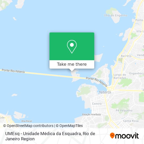 Mapa UMEsq - Unidade Médica da Esquadra