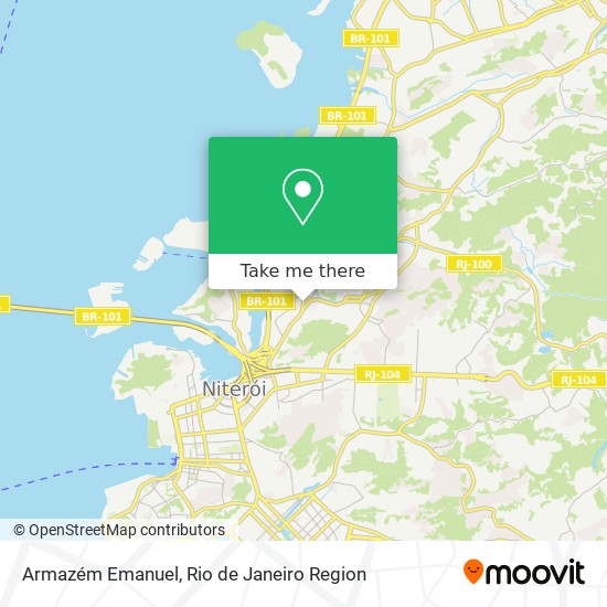 Armazém Emanuel map