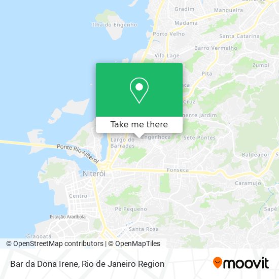 Bar da Dona Irene map