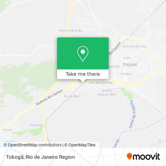 Mapa Tobogã