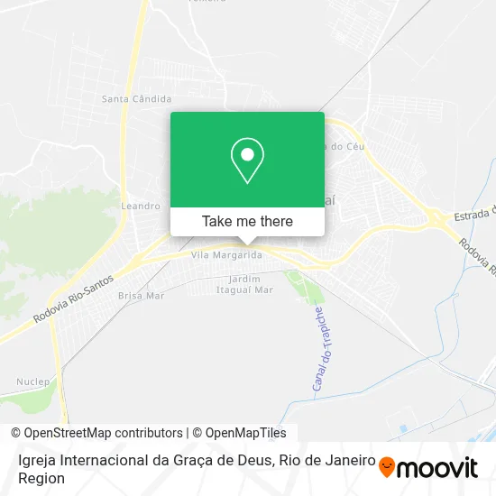 Igreja Internacional da Graça de Deus map