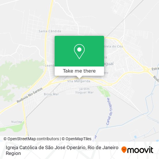 Igreja Católica de São José Operário map