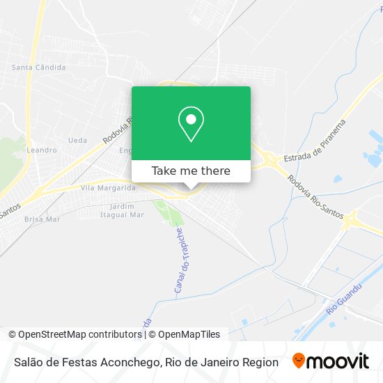 Mapa Salão de Festas Aconchego