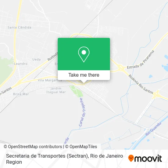 Secretaria de Transportes (Sectran) map