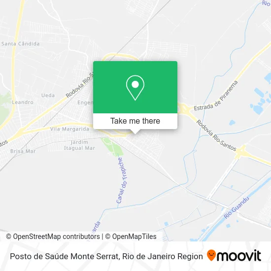 Posto de Saúde Monte Serrat map