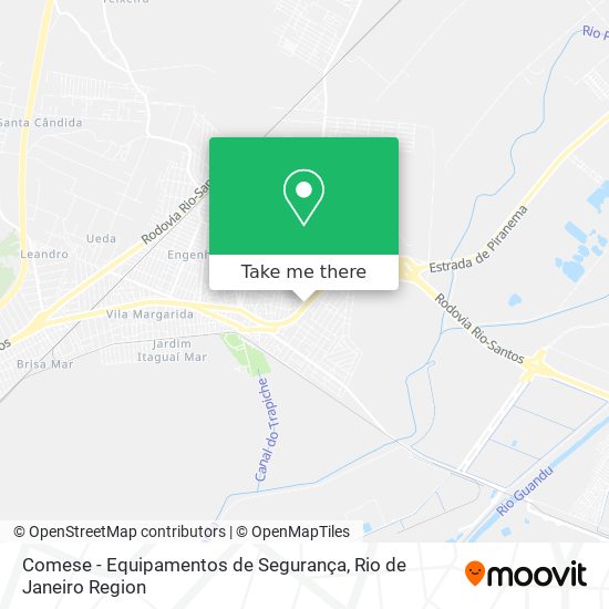 Comese - Equipamentos de Segurança map