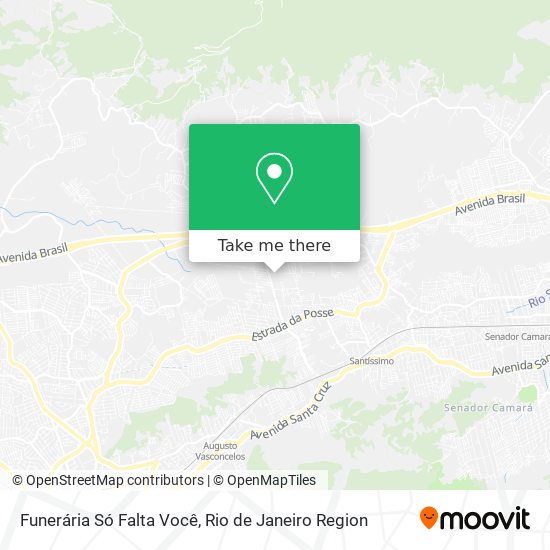 Funerária Só Falta Você map