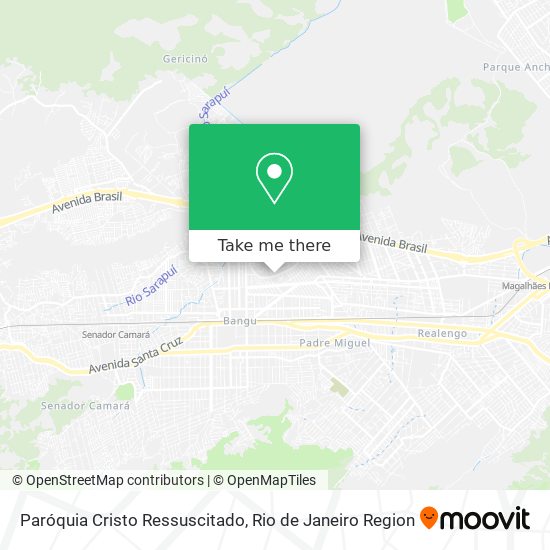 Mapa Paróquia Cristo Ressuscitado