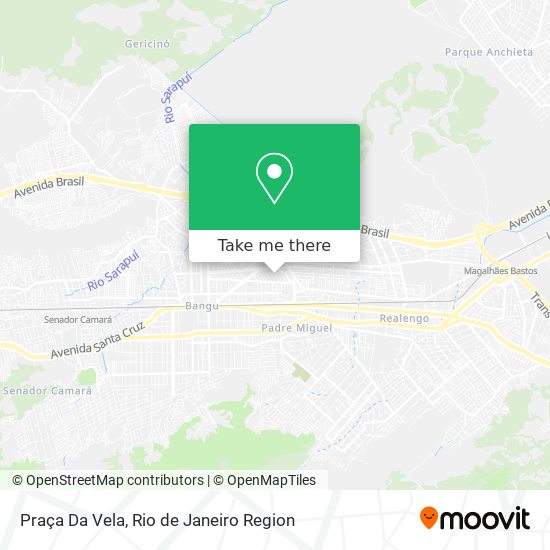 Praça Da Vela map