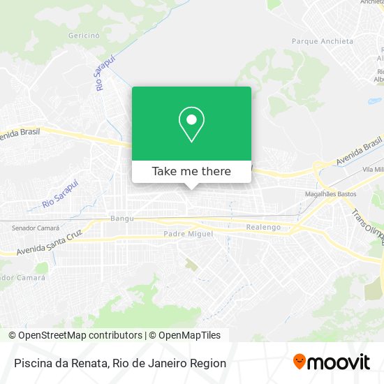 Piscina da Renata map