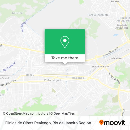 Clinica de Olhos Realengo map