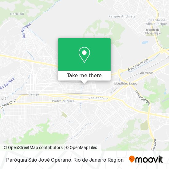 Paróquia São José Operário map