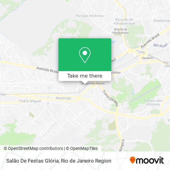Salão De Festas Glória map