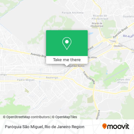Paróquia São Miguel map