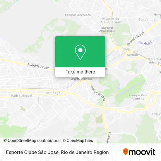 Esporte Clube São Jose map