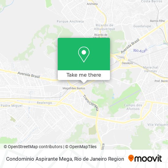 Condominio Aspirante Mega map