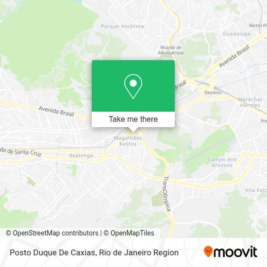 Posto Duque De Caxias map