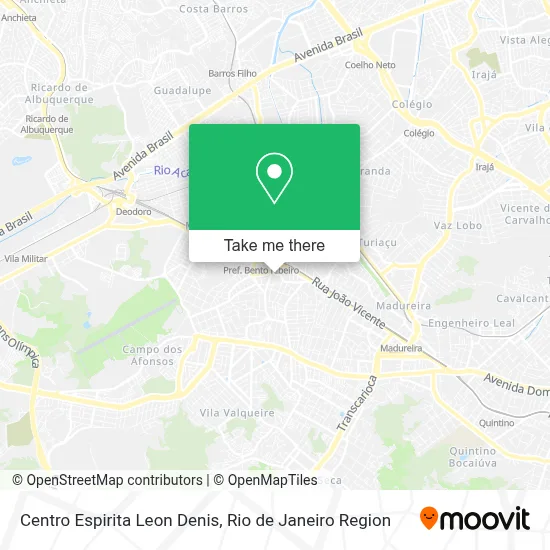 Centro Espirita Leon Denis map