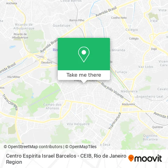 Centro Espírita Israel Barcelos - CEIB map
