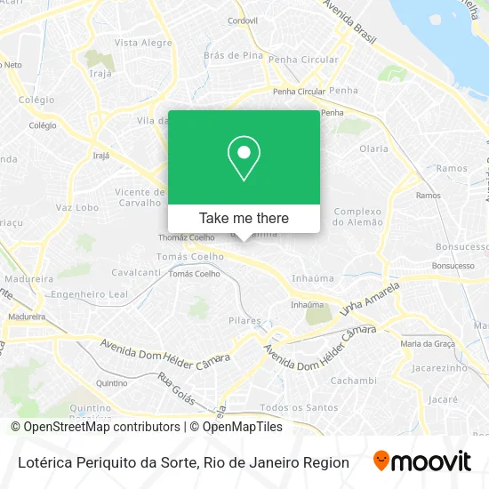 Lotérica Periquito da Sorte map
