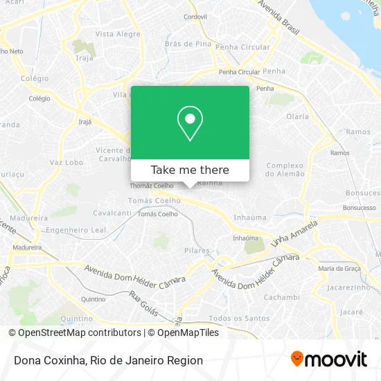 Dona Coxinha map