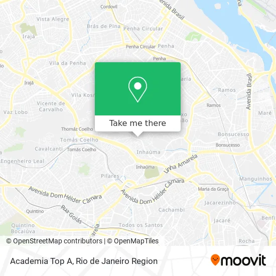 Academia Top A map