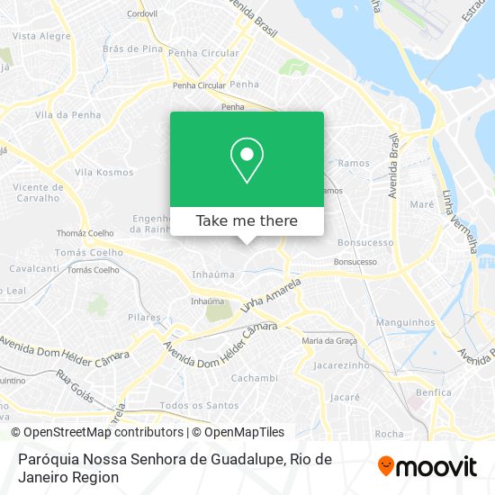 Paróquia Nossa Senhora de Guadalupe map