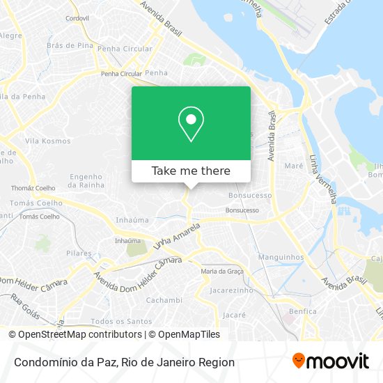 Condomínio da Paz map