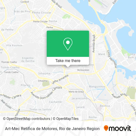 Art-Mec Retifica de Motores map