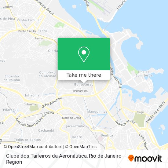 Clube dos Taifeiros da Aeronáutica map