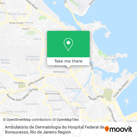 Mapa Ambulatório de Dermatologia do Hospital Federal de Bonsucesso