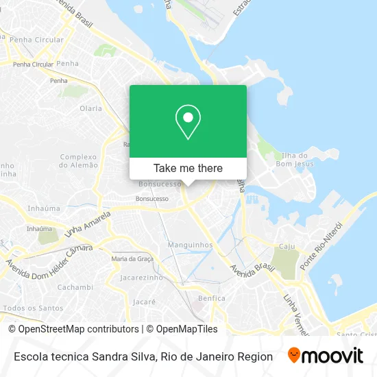 Escola tecnica Sandra Silva map