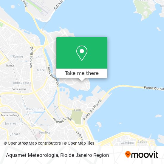Aquamet Meteorologia map