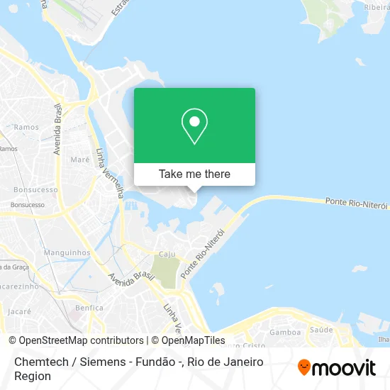 Chemtech / Siemens - Fundão - map