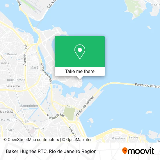 Baker Hughes RTC map