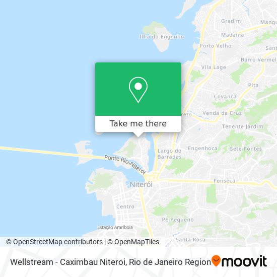 Wellstream - Caximbau Niteroi map