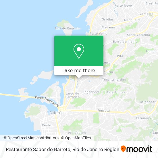 Restaurante Sabor do Barreto map